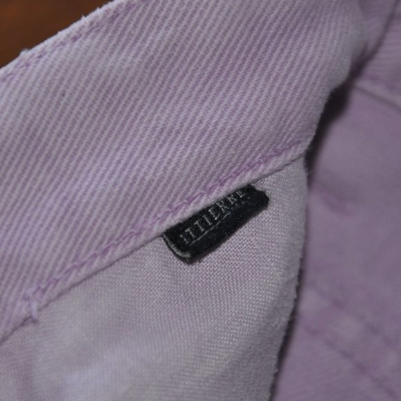 Vintage Versace‎ Couture Jeans High Waisted Pants Light Lilac Purple Waist 26" - Picture 5 of 8